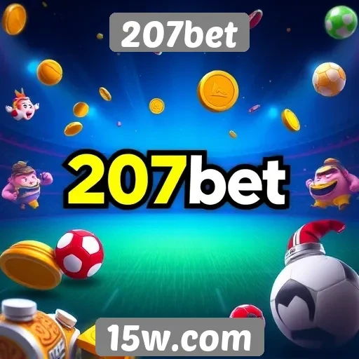 Diversidade de jogos disponíveis na plataforma 207bet